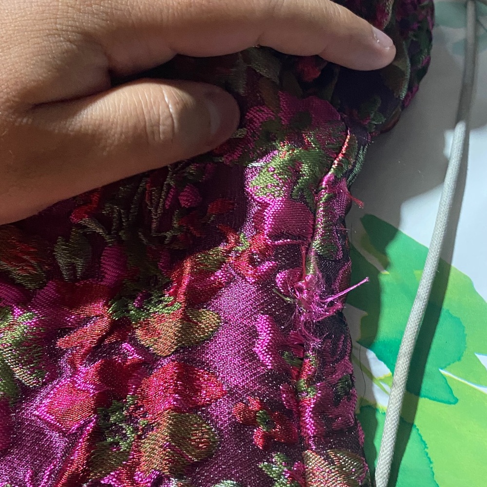 Elliatt Fuchsia Floral Strapless Maxi Dress - Picture 15 of 15
